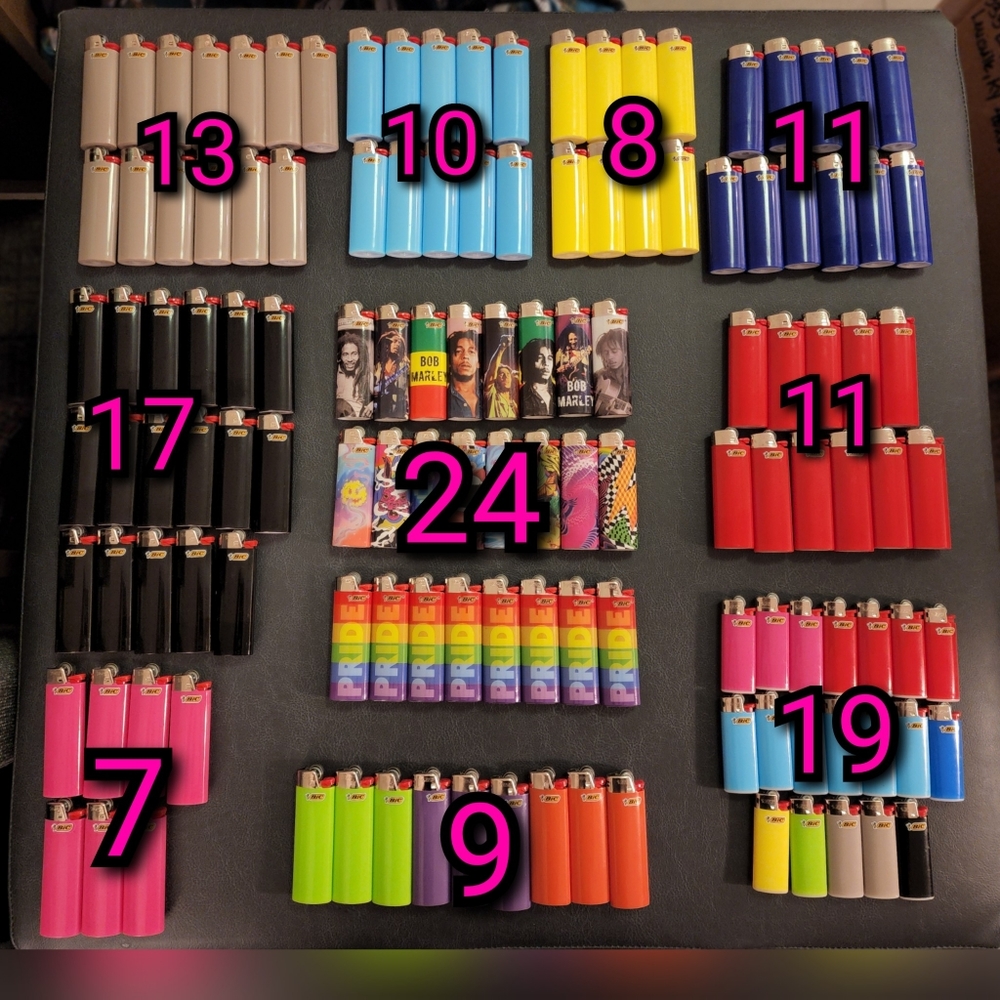 5/$25 Bic Lighters and Leashes w/Full Size Bic Lighters
